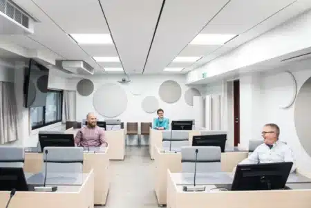 ecophon akusto one circle grau
