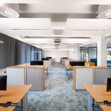 OWA Selecta Deckensegel Raumakustik Büro