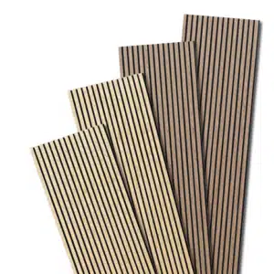 Akustikpaneele aus Holzfurnier